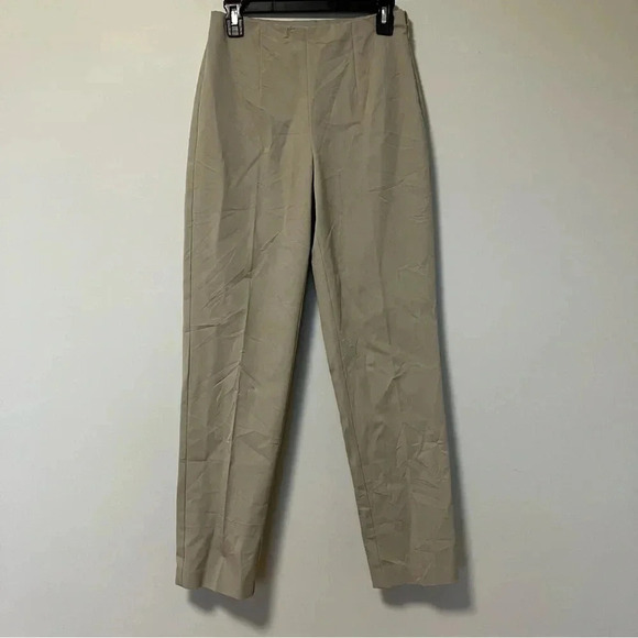 NWT Eddie Bauer Bremerton stone high  waisted tailored pants - Picture 1 of 5